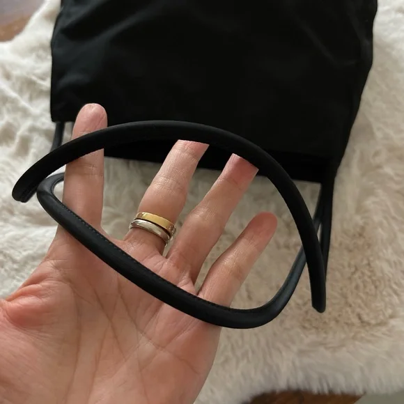 Prada Black Nylon Shoulder Bag